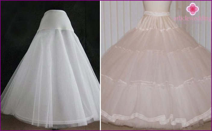 Layered Wedding Petticoats