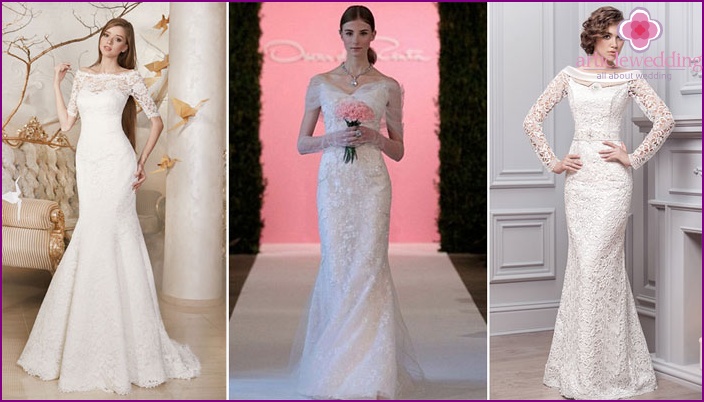 2015 menyasszonyi ruha sellő modell