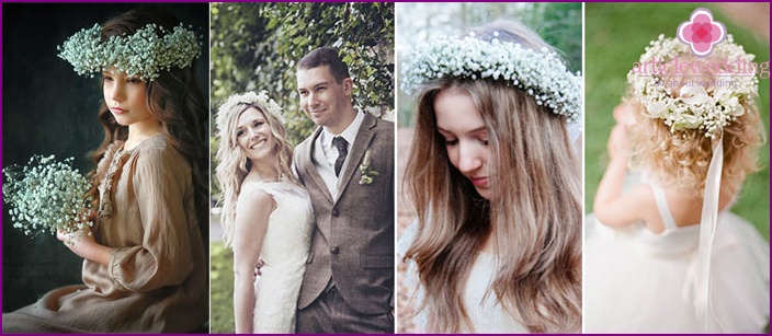 Gypsophila Wreaths