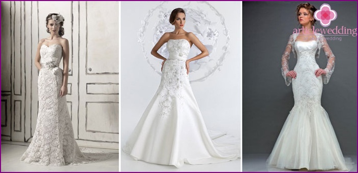 خيارات لفساتين الزفاف في السنة