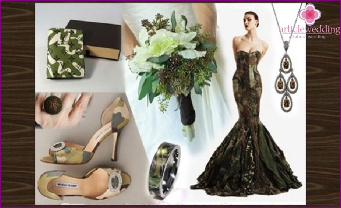Military Wedding Accessories