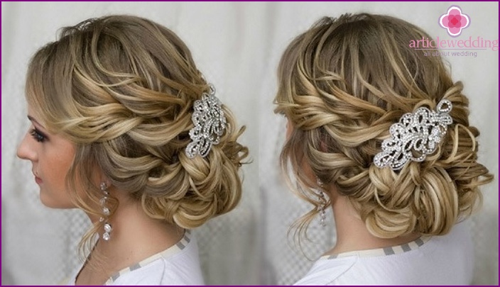 Options de coiffure de mariage