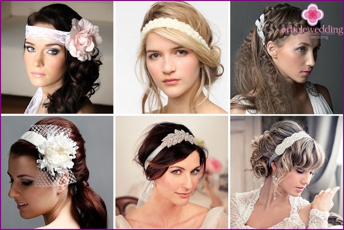 Greek styling for romantic brides