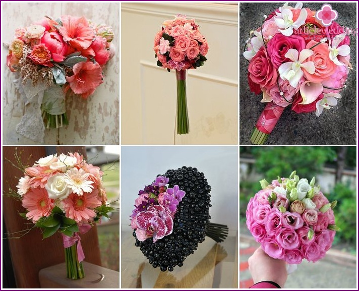 Pink Wedding Bouquets