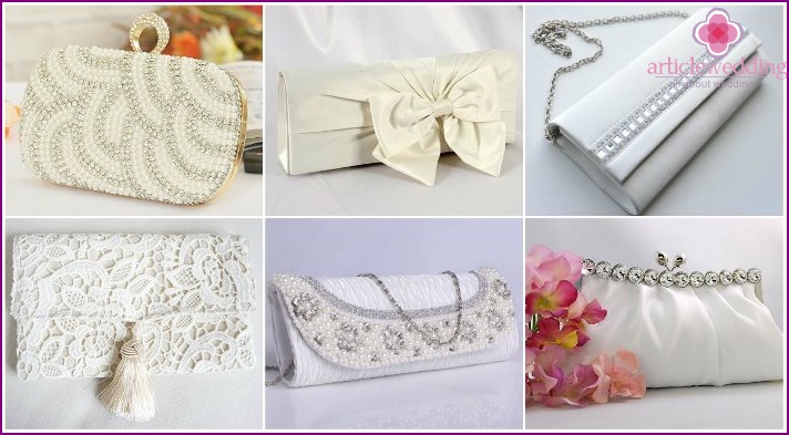 Wedding clutch for the bride