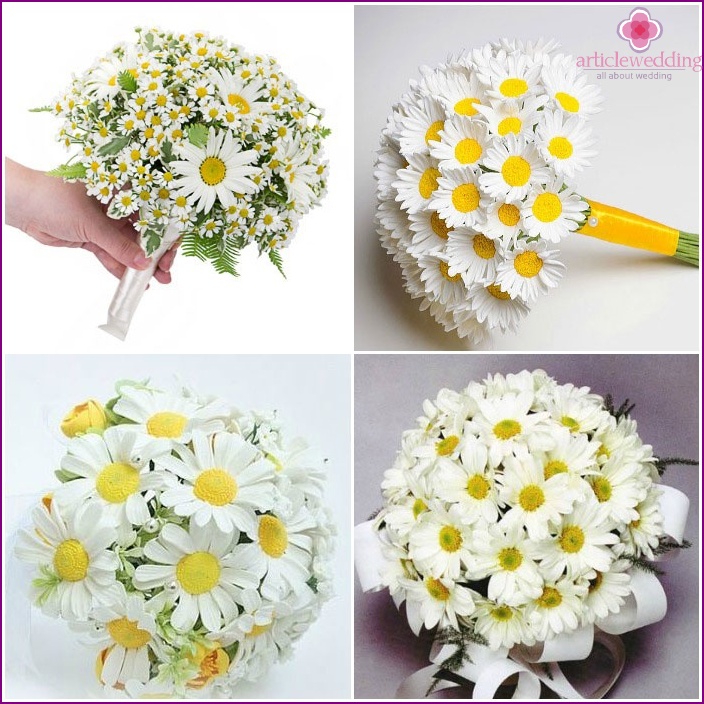 Wedding Bouquet: Daisies