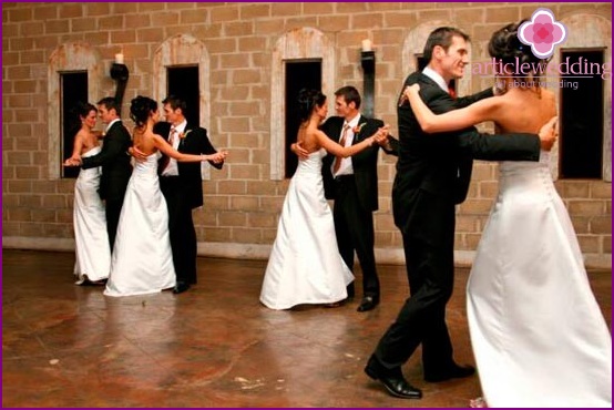 A wedding dance