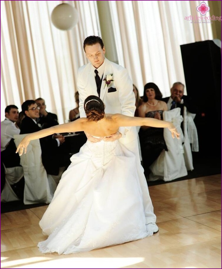 A wedding dance