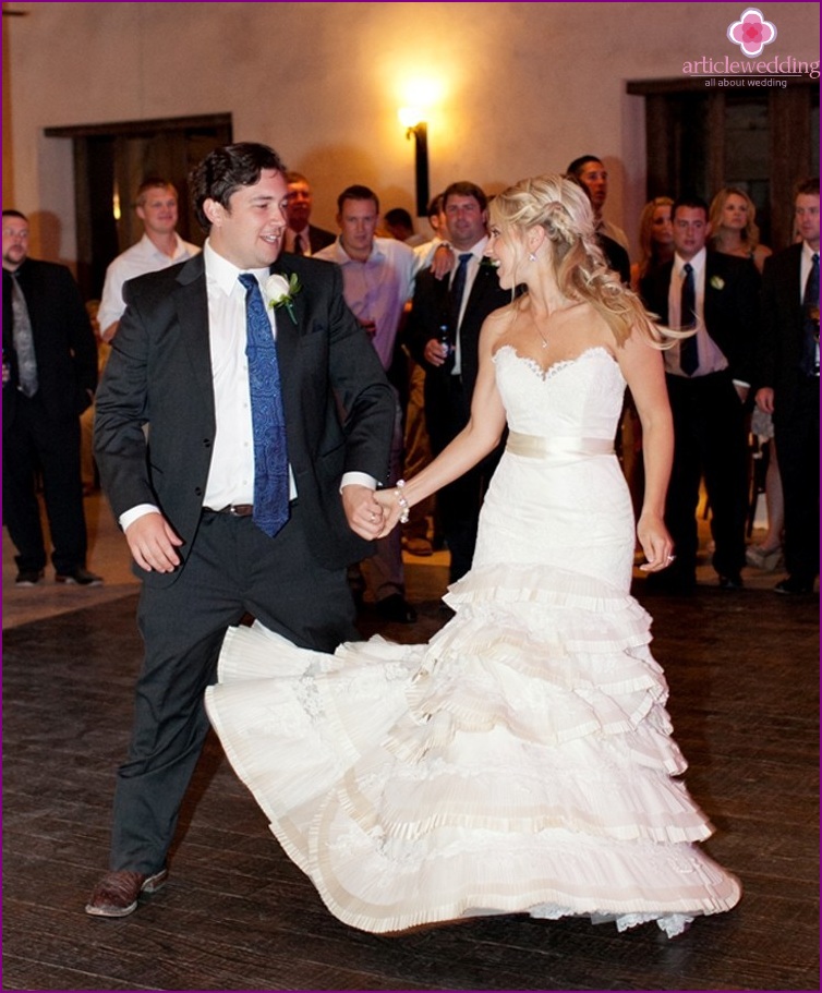 A wedding dance
