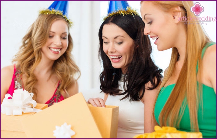 Practical brides will appreciate useful gifts for a bachelorette party