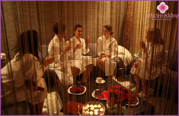 How to spend a bachelorette party in a spa