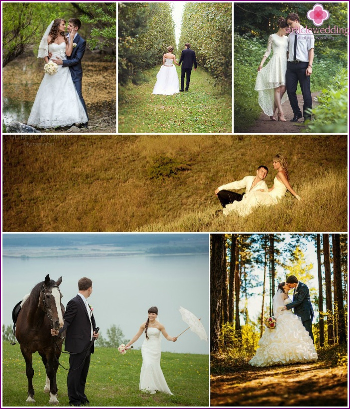 Outdoor Wedding Pictures