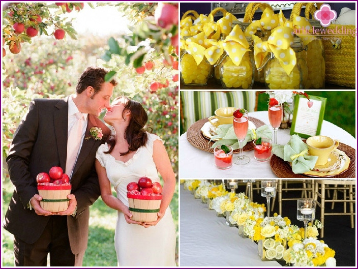 Matrimonio alla frutta