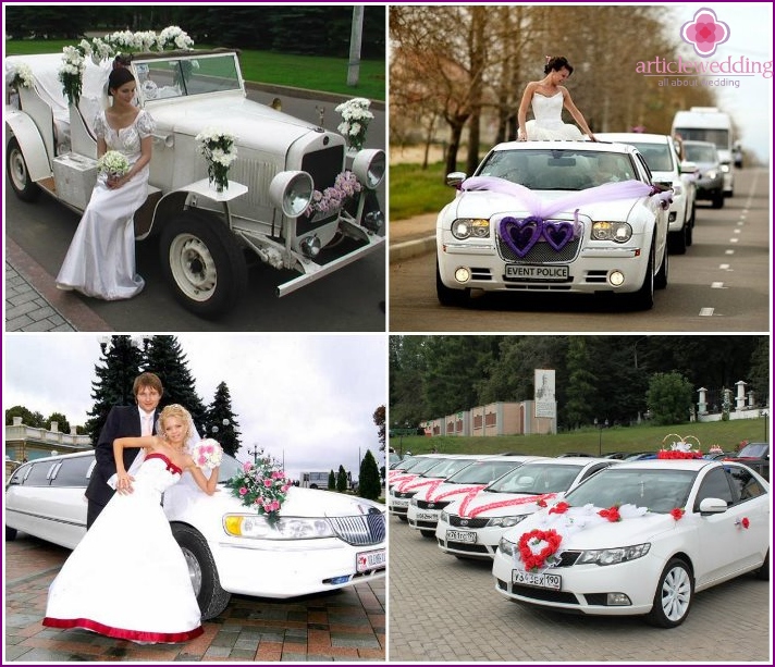 تنظيم موكب الزفاف من قبل العريس