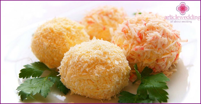 Snack Raffaello pour un pique-nique de mariage