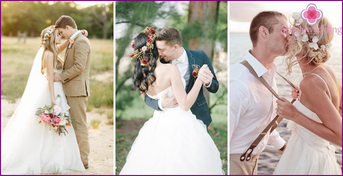 Idea for photo shoot: bride with a wreath