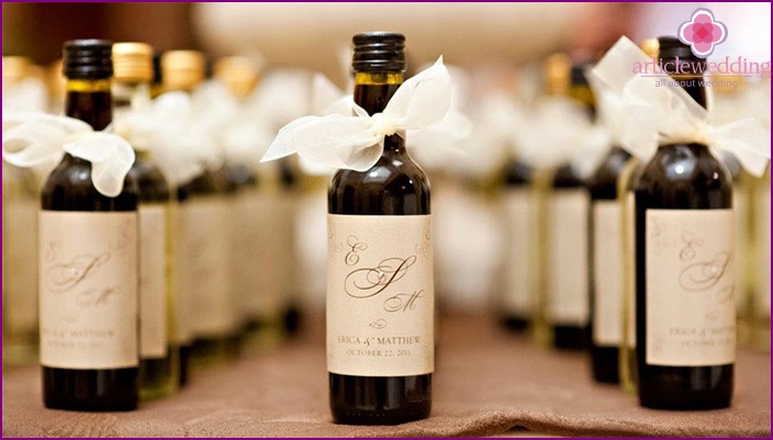 Vins pour le mariage