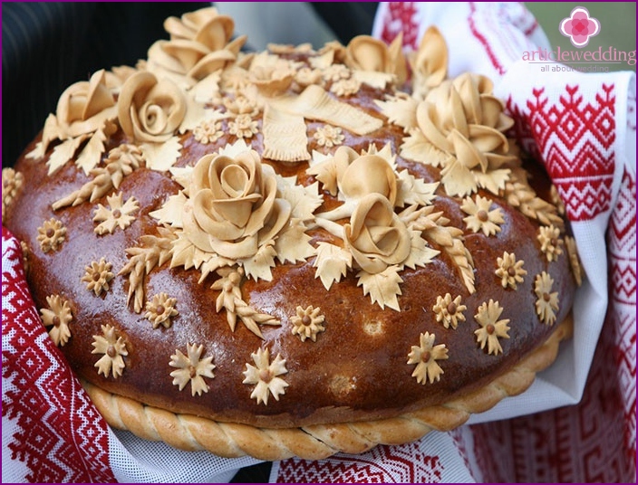 Wedding loaf - Russian custom