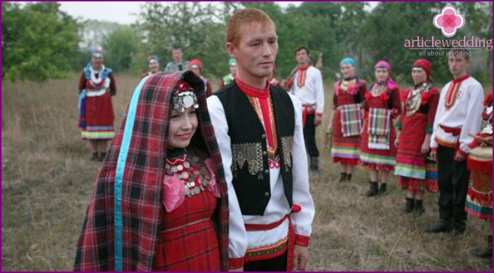 Jarashon before the wedding of the Udmurts