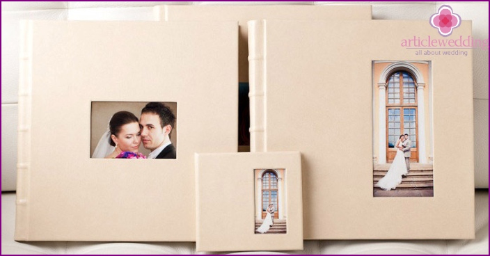Options for wedding photo book formats
