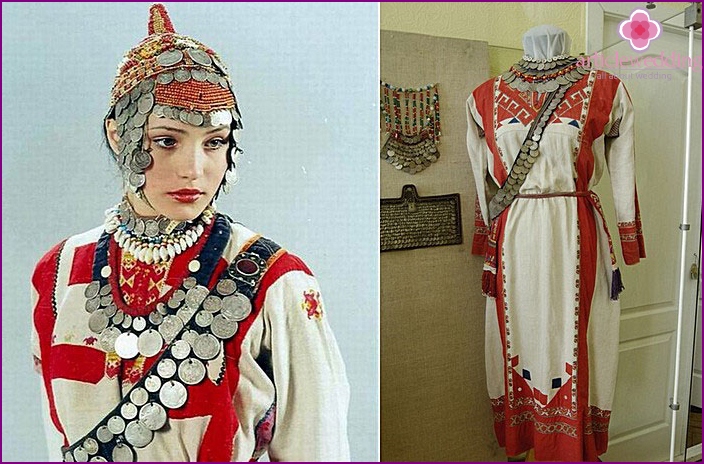 Chuvash bride's outfit