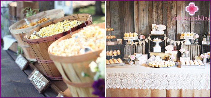 Rustic Candy Bar