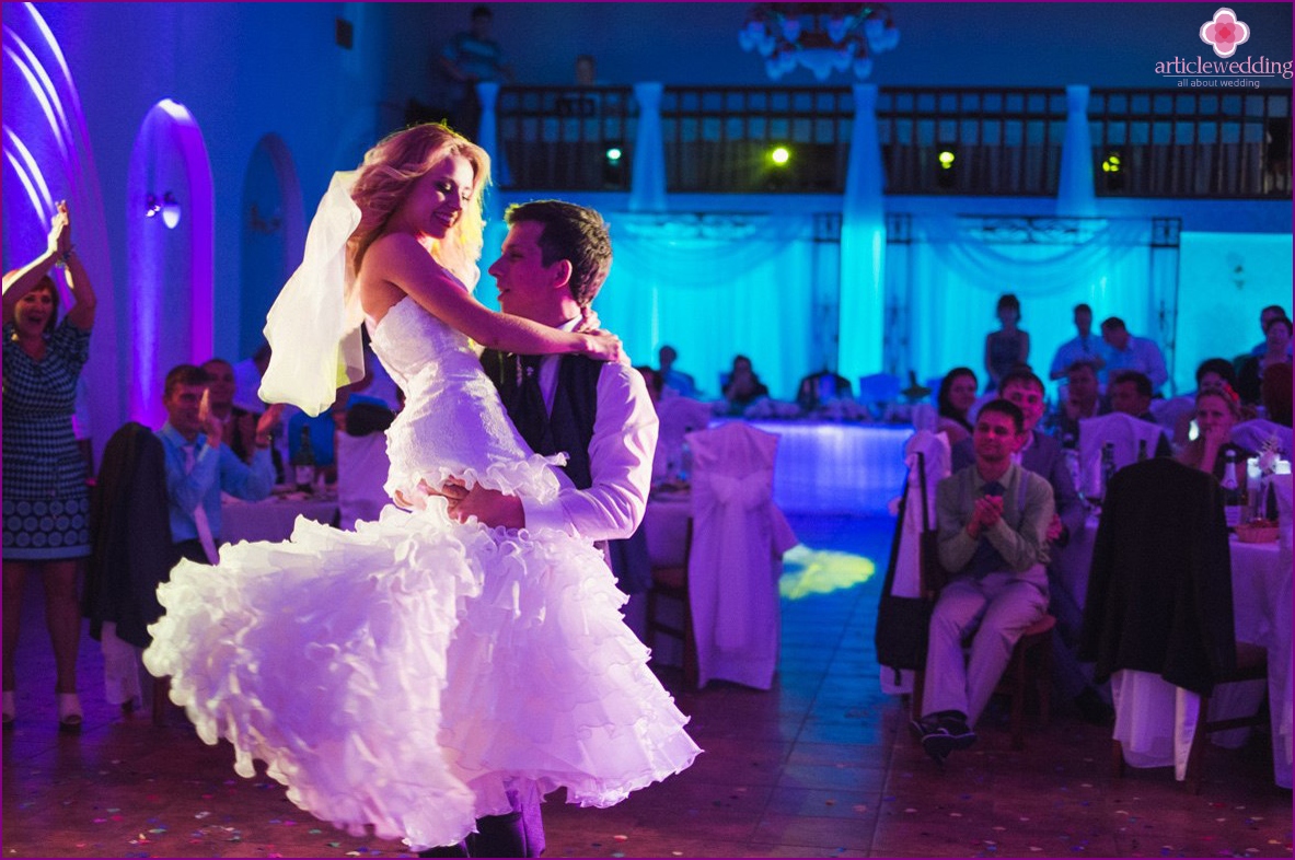 Wedding banquet in the restaurant