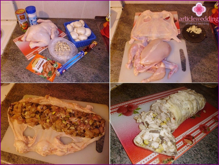 Wedding Appetizer Recipe: Chicken Roll