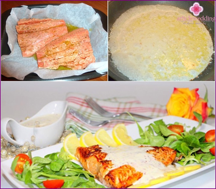 Wedding Platter Recipe: Hot Salmon Fillet