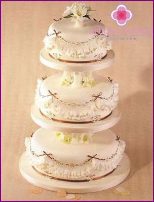 Three Tier Wedding Cake