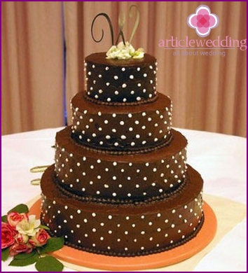 Chocolate Wedding Cake