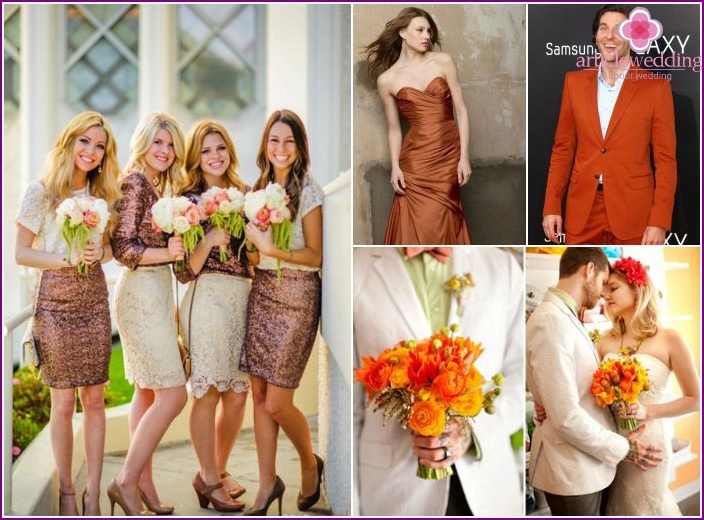 Klädkod för firandet av kopparbröllopsdagen