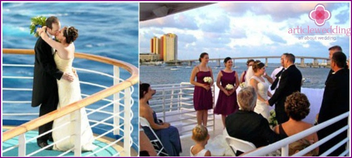 Wedding Celebration Idea - Ship