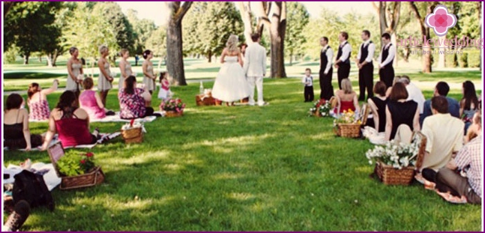 Wedding Holiday Idea - Picnic