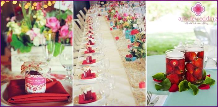 Strawberry-themed Banquet Hall