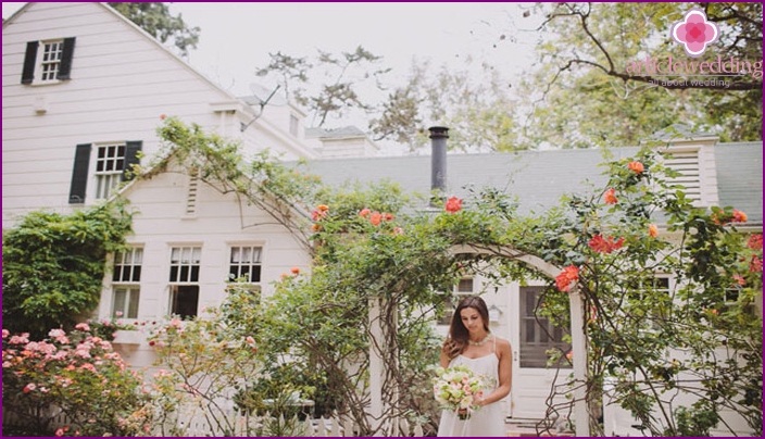 Celebration in a country house