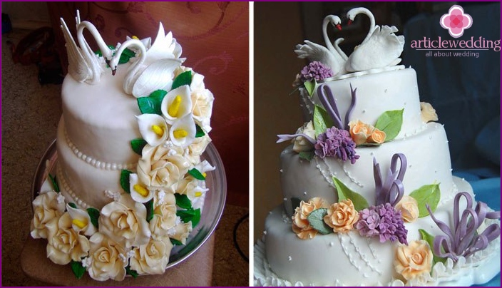 Crown Wedding Cake