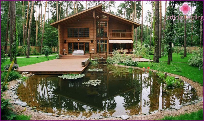 Casa de campo para una luna de miel