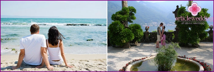 Vacaciones de playa en Italia en julio