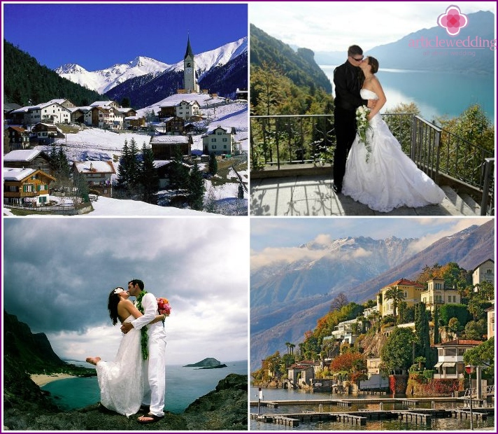 شهر عسل في سويسرا