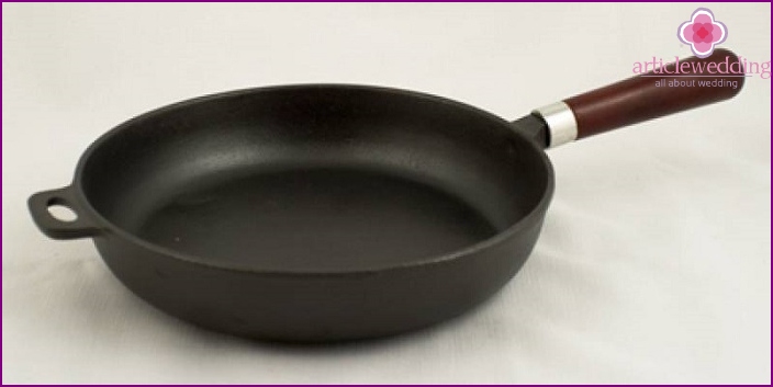 Cast Iron Anniversary Frying Pan