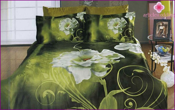 Jade bedding