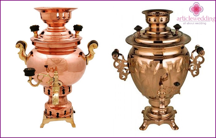 Samovar em cobre