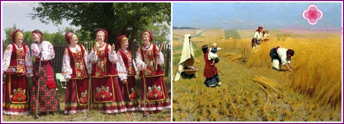 الاحتفال بزفاف جلدي في روسيا