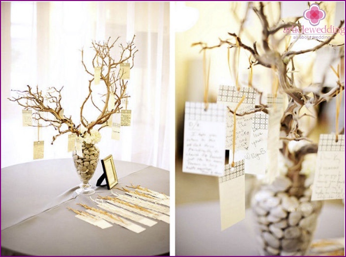 Wish Tree for 30th Wedding Anniversary