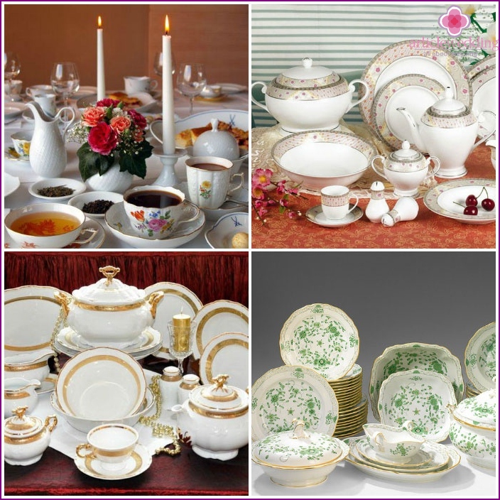 Porcelain dinnerware