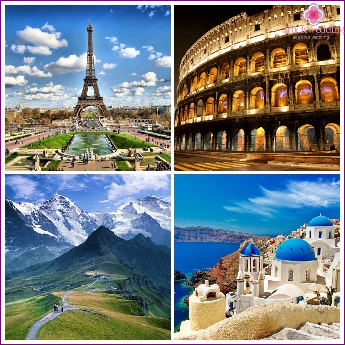 Wedding Holidays - Europe