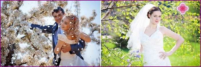 Vorteile für die Hochzeit im April