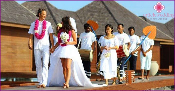 Symbolic wedding ceremony