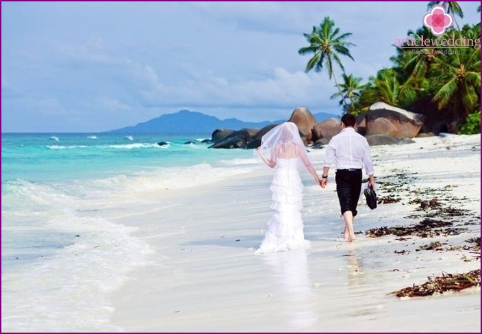 Seychelles wedding ceremony